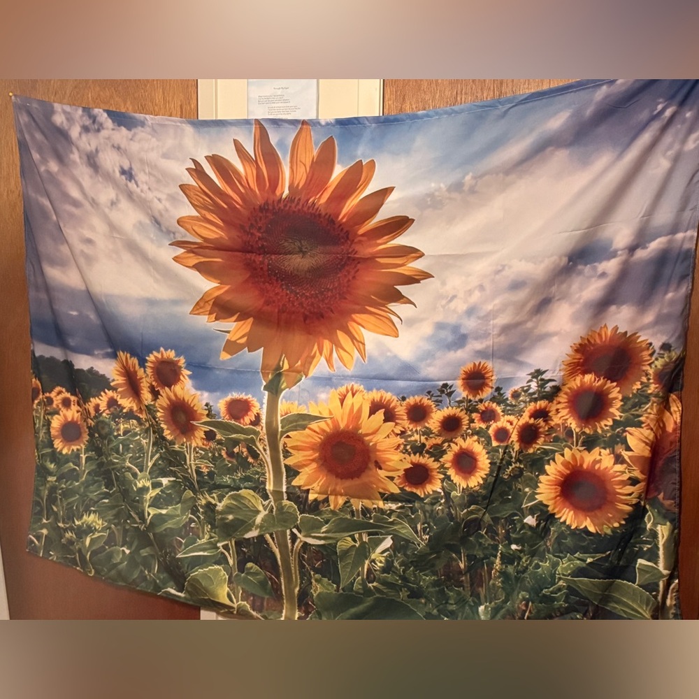 Sunflower Tapestry Wall Decor